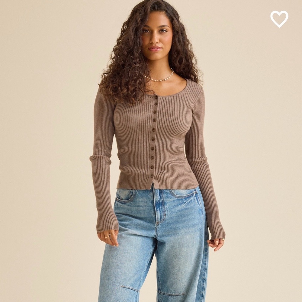 Merida Ribbed Cardigan